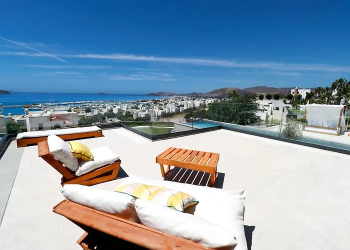 Vistaport B - Luxury With Private Pool And Sea View * ボドルム