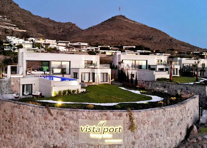 Vistaport B - Luxury With Private Pool And Sea View ボドルム
