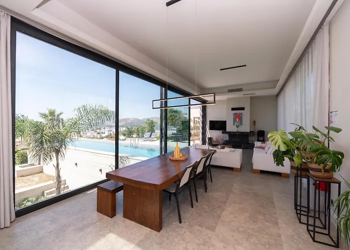 Vistaport B - Luxury With Private Pool And Sea View ボドルム