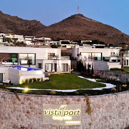 Vistaport B - Luxury With Private Pool And Sea View بودروم